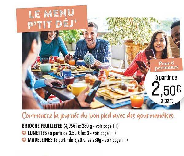 LE MENU P'TIT DÉ’