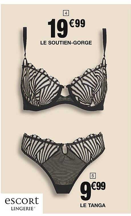 LE SOUTIEN-GORGE  
LE TANGA  