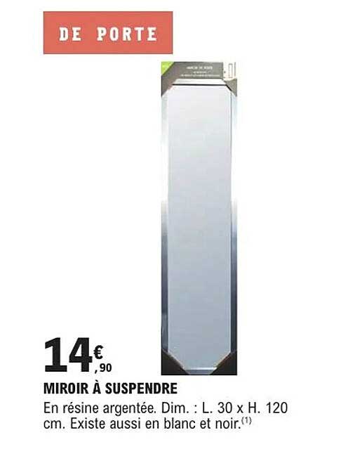 MIROIR À SUSPENDRE