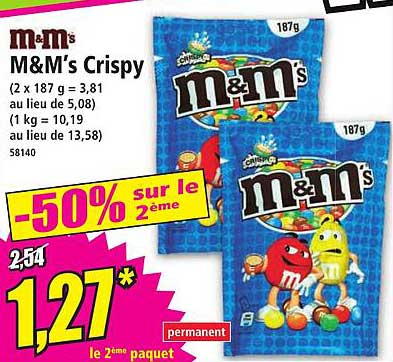 M&M's Crispy