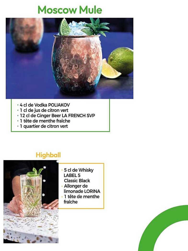 Moscow Mule  
Highball