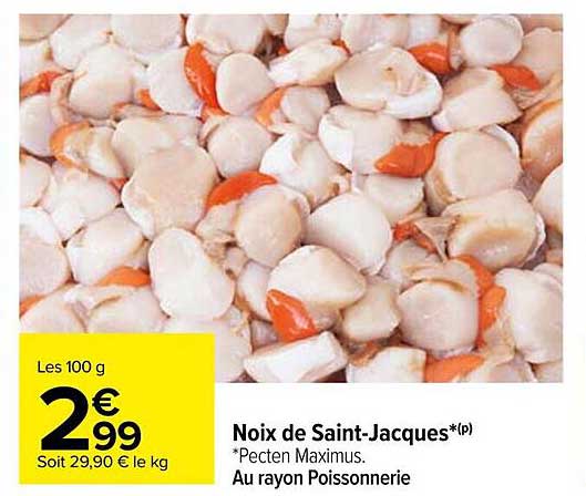 Noix de Saint-Jacques*(p)