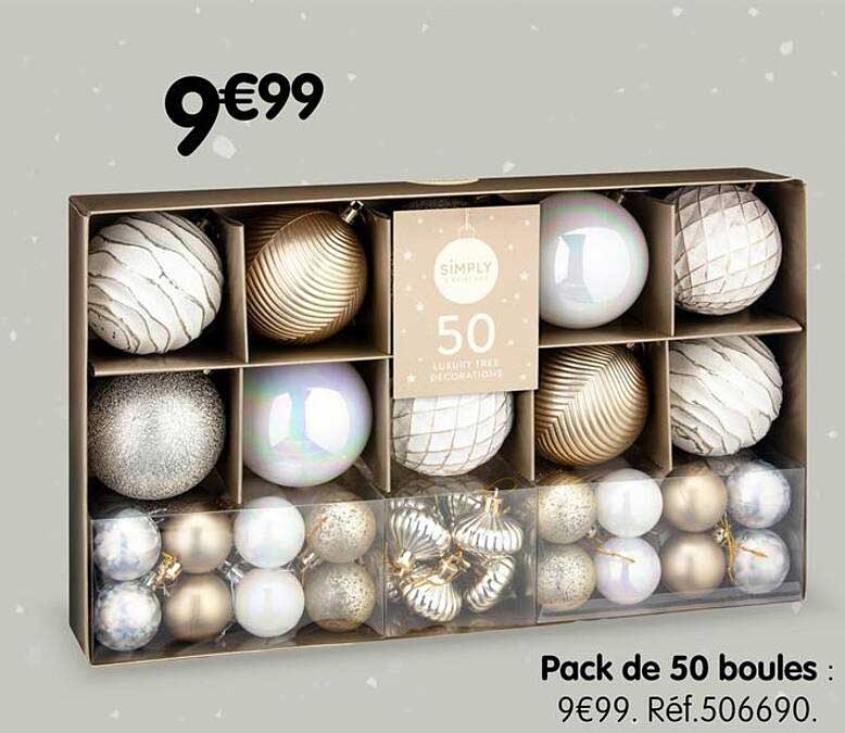 Pack de 50 boules