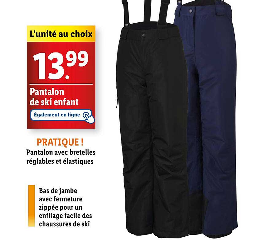 Pantalon de ski enfant