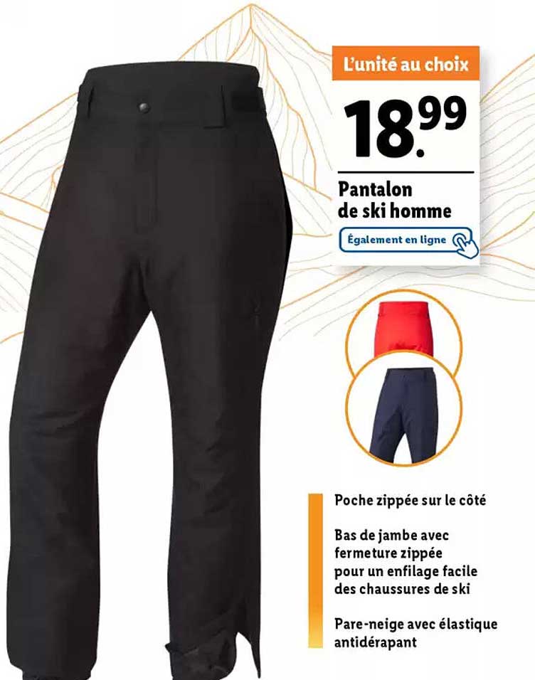 Pantalon de ski homme