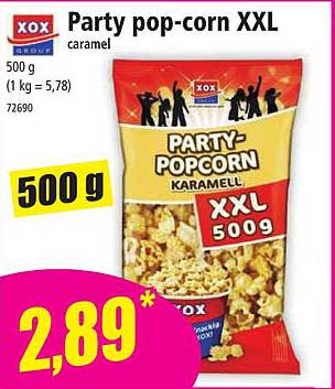 Party pop-corn XXL