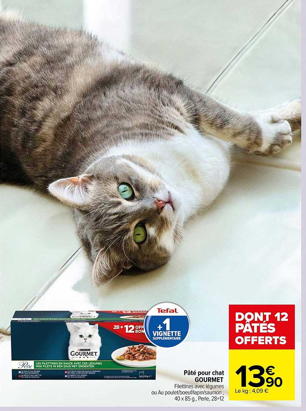 Pâté pour chat GOURMET