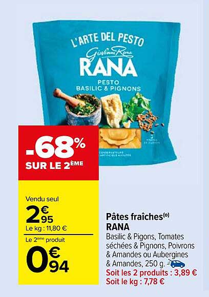 Pâtes fraîches RANA