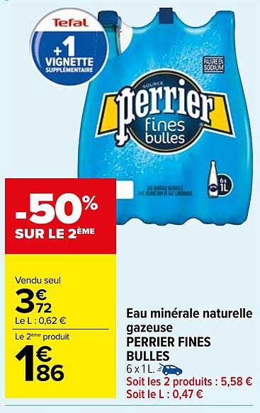 PERRIER FINES BULLES