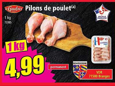 Pilons de poulet