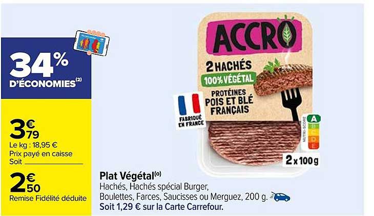 Plat Végétal