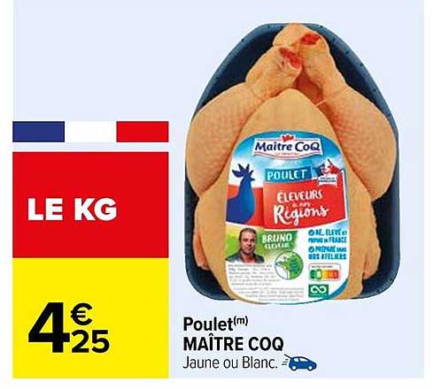 Poulet(m) MAÎTRE COQ