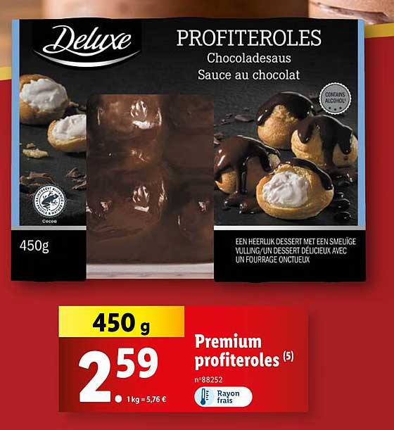 PROFITERoles Sauce au chocolat