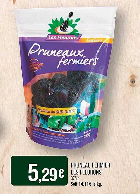 PRUNEAU FERMIER LES FLEURONS