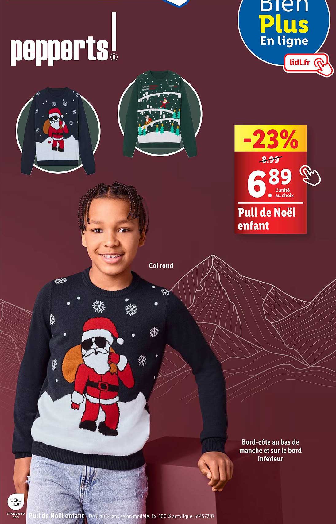 Pull de Noël enfant