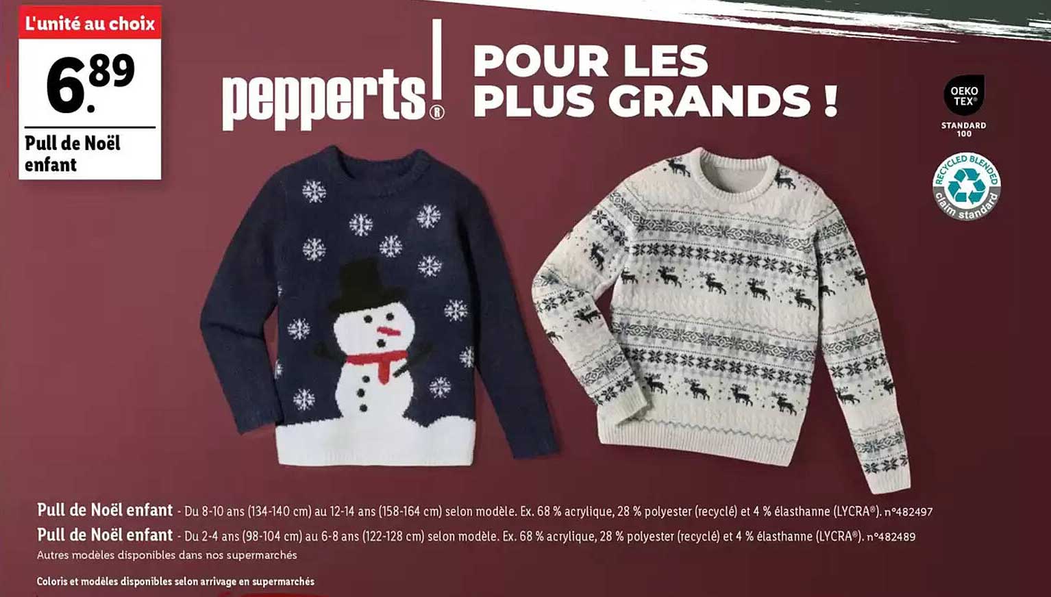 Pull de Noël enfant