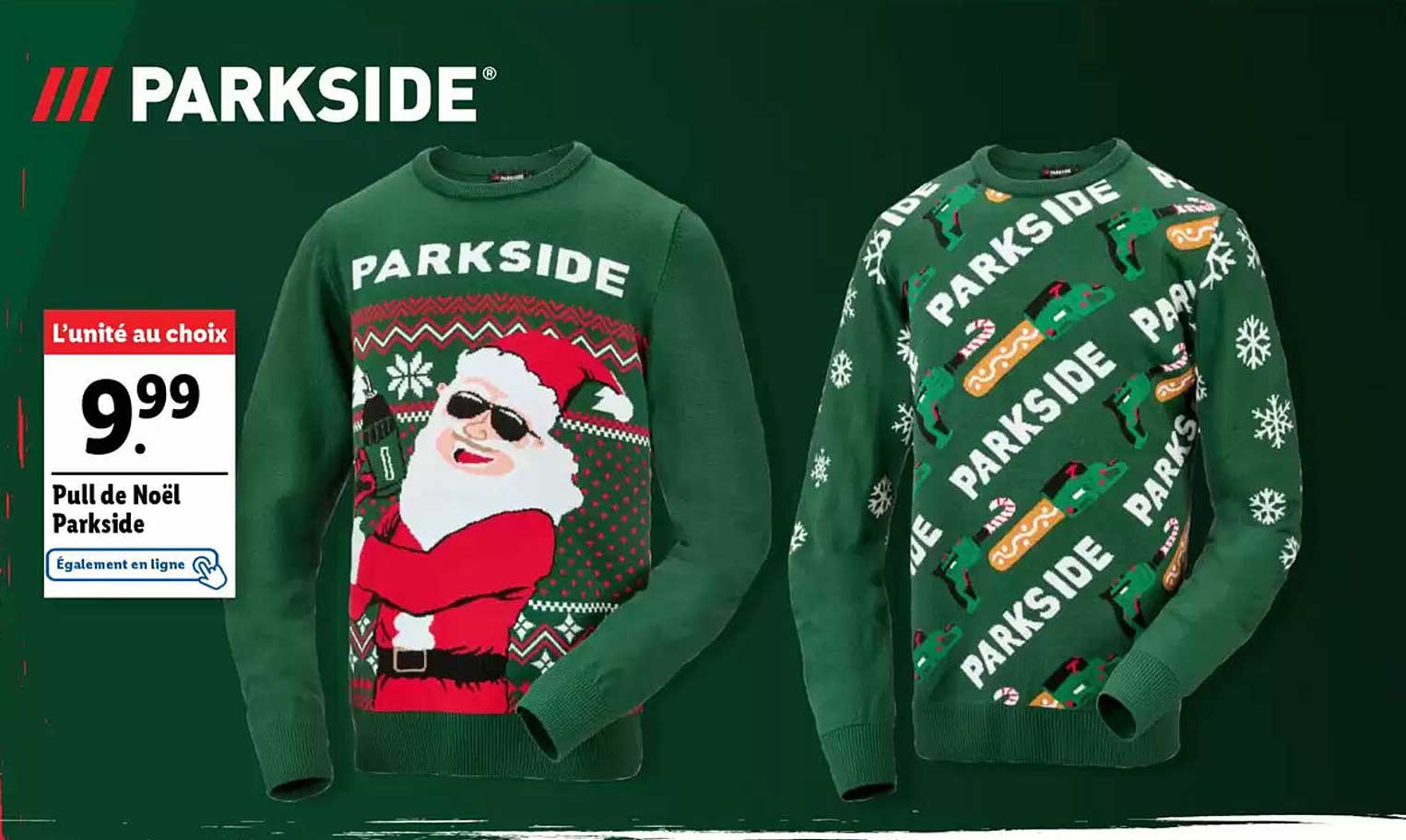 Pull de Noël Parkside