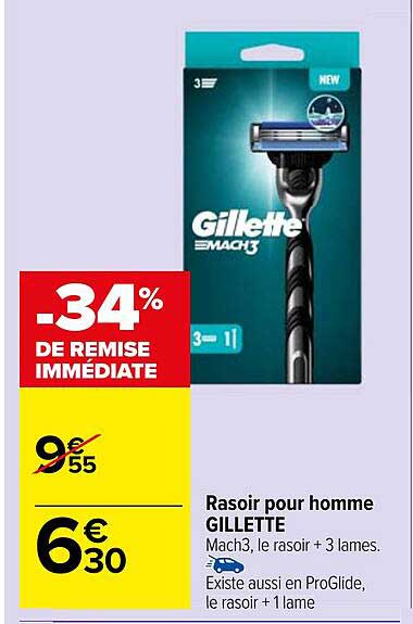 Rasoir pour homme GILLETTE