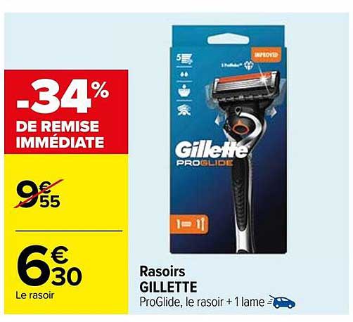 Rasoirs GILLETTE