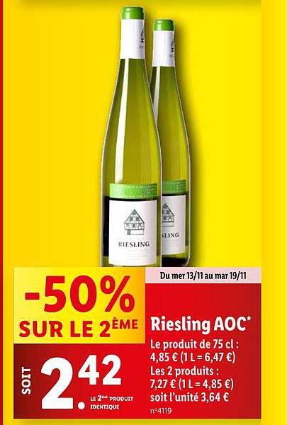 Riesling AOC*