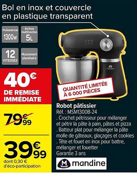 Robot pâtissier