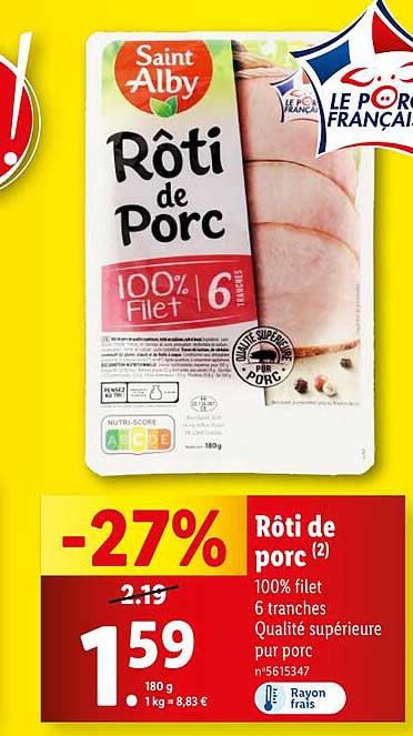 Rôti de Porc