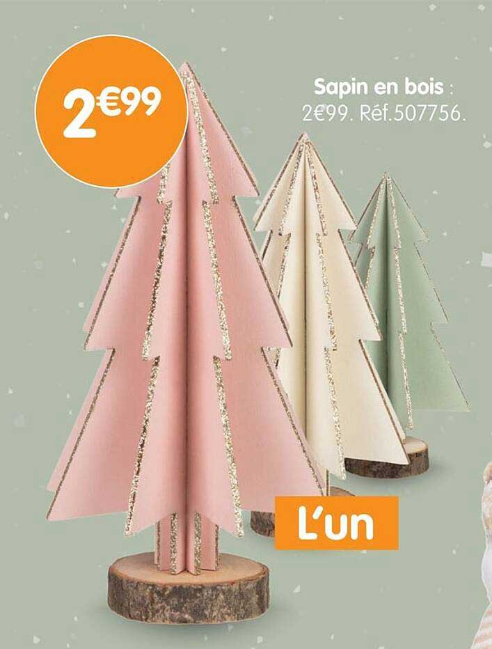 Sapin en bois