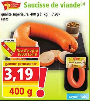 Saucisse de viande