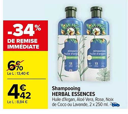 Shampoing HERBAL ESSENCES