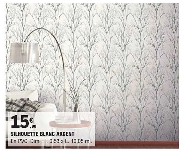 SILHOUETTE BLANC ARGENT