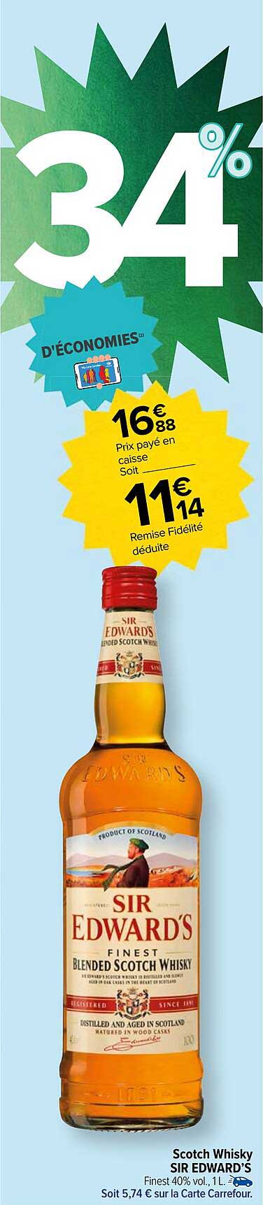 Sir Edward's Finest Blended Scotch Whisky