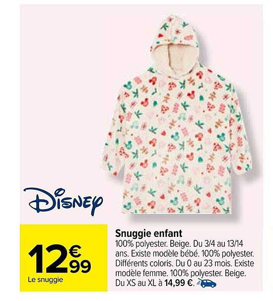 Snuggie enfant