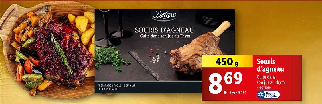 SOURIS D'AGNEAU