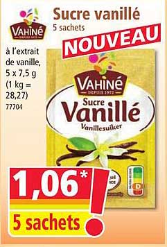 Sucre vanillé