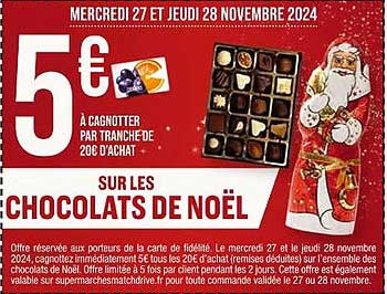 SUR LES CHOCOLATS DE NOËL