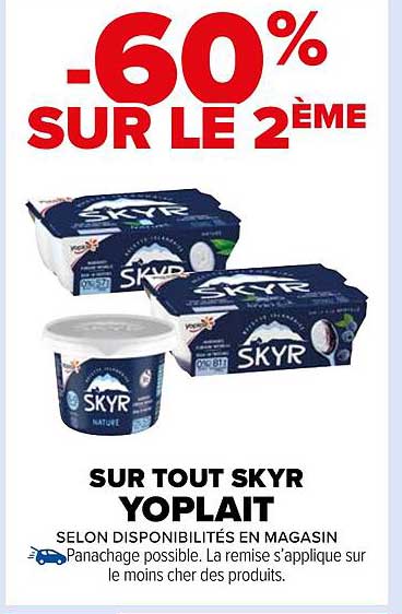 SUR TOUT SKYR YOPLAIT