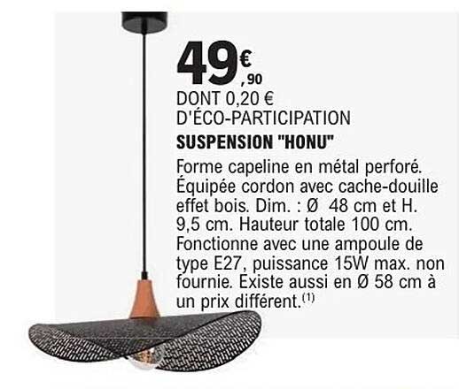 SUSPENSION "HONU"