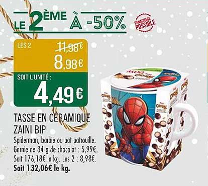 TASSE EN CÉRAMIQUE ZAINI BIP