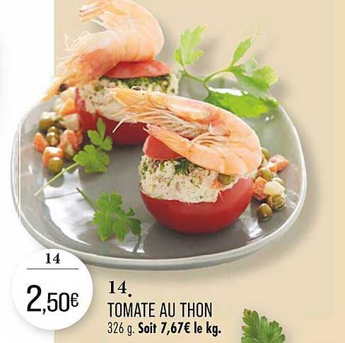 TOMATE AU THON