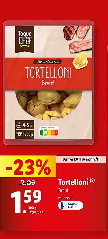 Tortelloni Boeuf