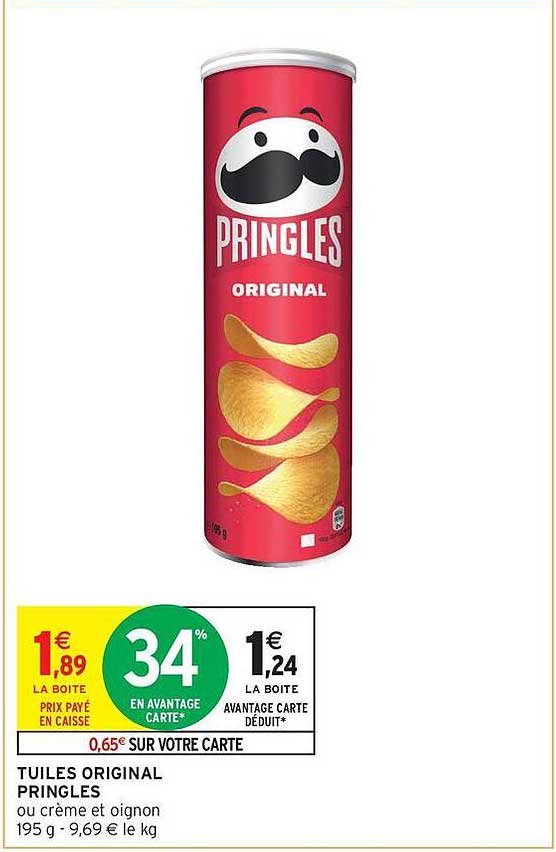 TUILES ORIGINAL PRINGLES