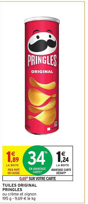 TUILLES ORIGINAL PRINGLES