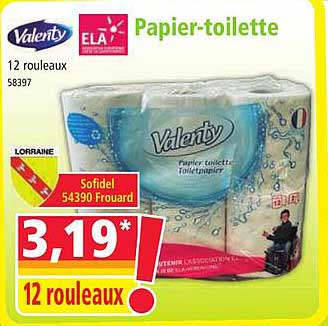 Valenty Papier-toilette