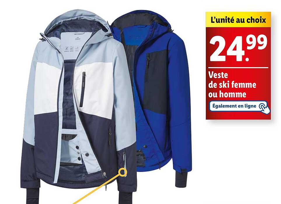 Veste de ski femme ou homme