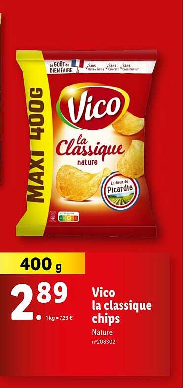 Vico la classique chips