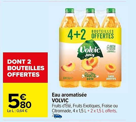 Volvic Juicy Eau aromatisée