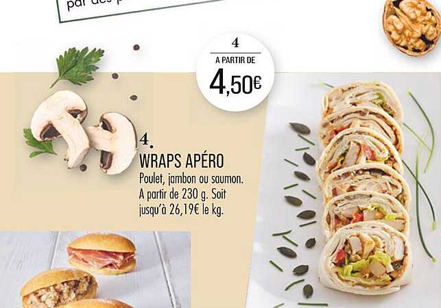 WRAPS APÉRO