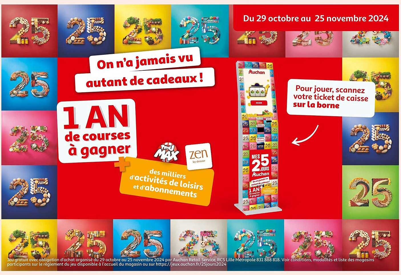 1 AN de courses à gagner