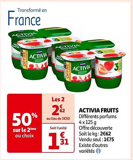 ACTIVIA FRUITS