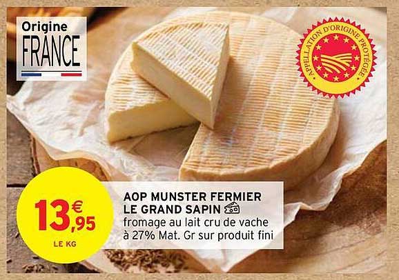 AOP MUNSTER FERMIER LE GRAND SAPIN